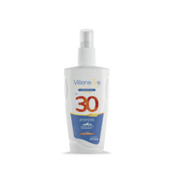 Protector Solar En Spray Villeneuve Efecto Seco FPS 30 X 200 Ml