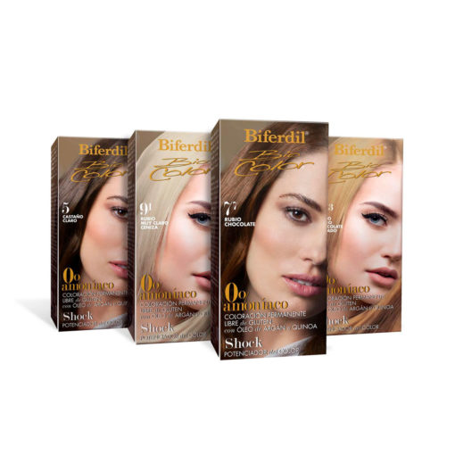 Tintura Biocolor Kit Biferdil 0% Amoniaco 6 X 1 U