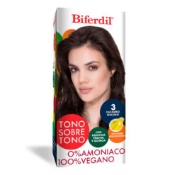 Tintura Semi permanente Kit Biferdil Tono sobre Tono 3 X 1 U