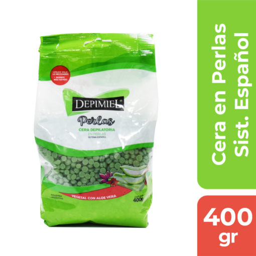 Cera en Perlas Depimiel  Vegetal X 400 Gr - Imagen 2