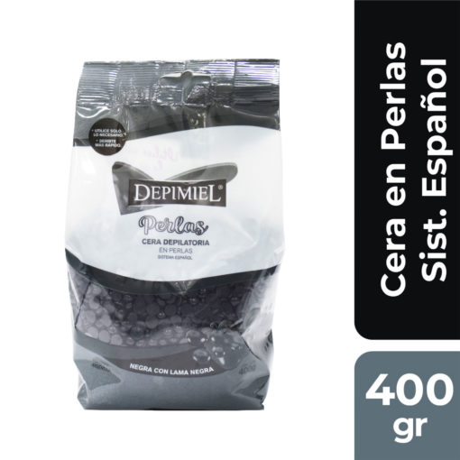 Cera en Perlas Depimiel  Negra X 400 Gr - Imagen 2