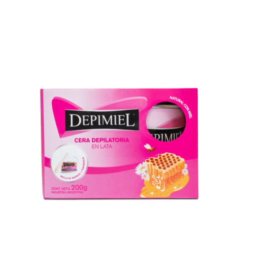 Cera Depilatoria en Lata Depimiel  Natural X 200 Gr