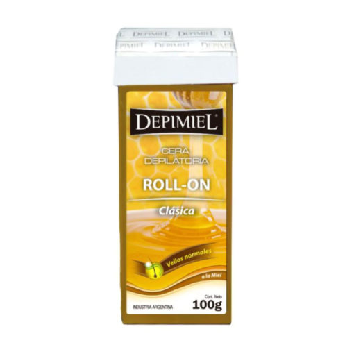 Cera Descartable Roll On Depimiel  Clásica X 100 Gr