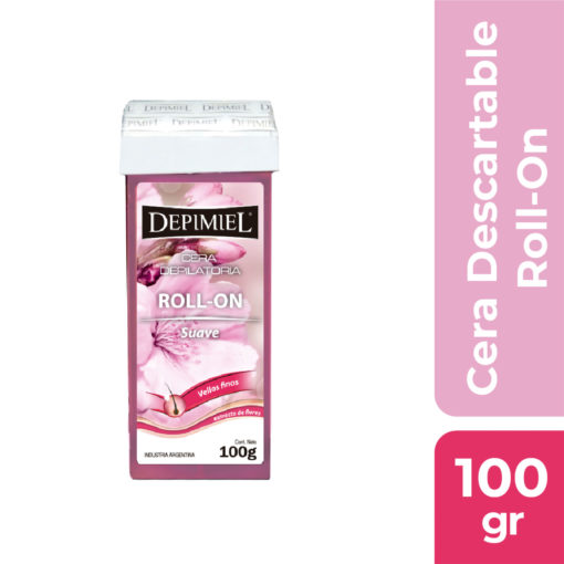 Cera Descartable Roll On Depimiel  Suave X 100 Gr - Imagen 2