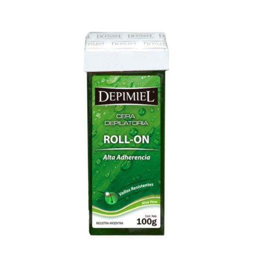 Cera Descartable Roll On Depimiel  Alta Adherencia X 100 Gr