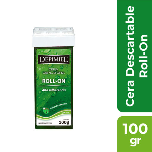 Cera Descartable Roll On Depimiel  Alta Adherencia X 100 Gr - Imagen 2