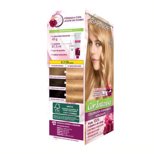 Tintura Permanente en Kit Nutrisse Cor Intensa 8.3 X 1 U - Imagen 2