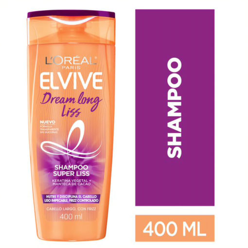 Shampoo Elvive Dream Long Liss  X 400 Ml - Imagen 3