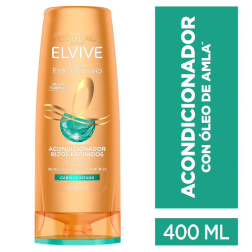 Acondicionador Elvive Óleo Extraordinario Rizos Definidos X 400 Ml - Imagen 3