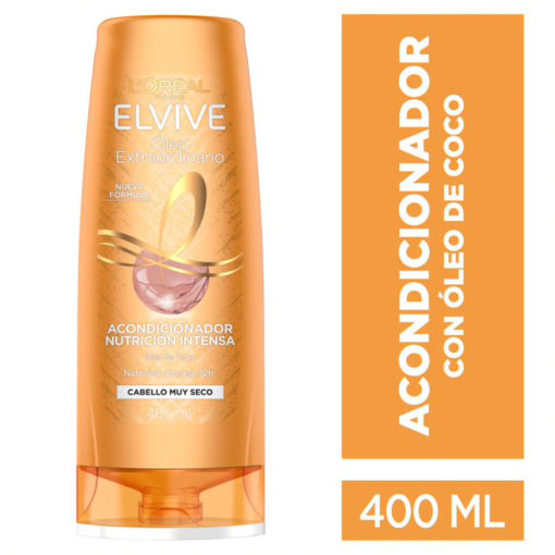 Acondicionador Elvive Óleo Extraordinario  X 400 Ml - Imagen 3
