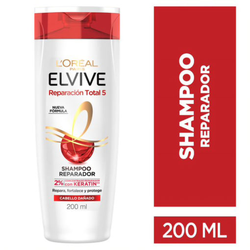 Shampoo Elvive Kera-Liso  X 200 Ml - Imagen 3