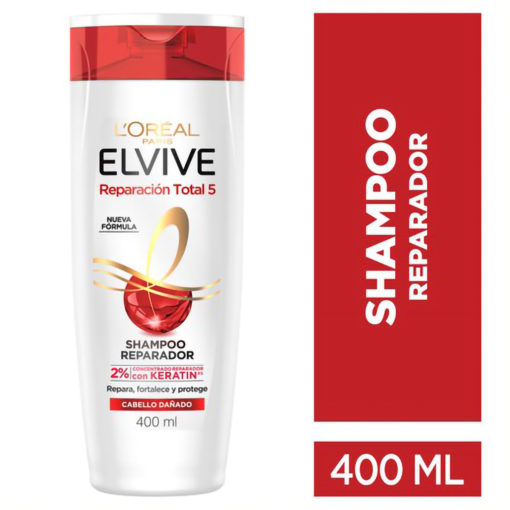 Shampoo Elvive Kera-Liso  X 400 Ml - Imagen 3