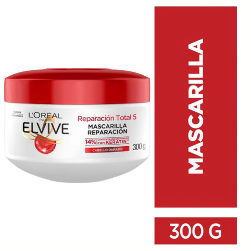 Crema de tratamiento Elvive Reparación Total 5  X 300 Gr - Imagen 2