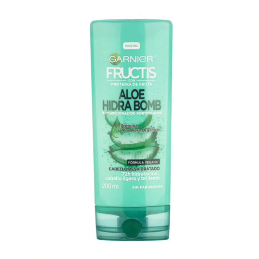 Acondicionador Garnier Fructis Aloe Hidra Bomb  X 200 Ml