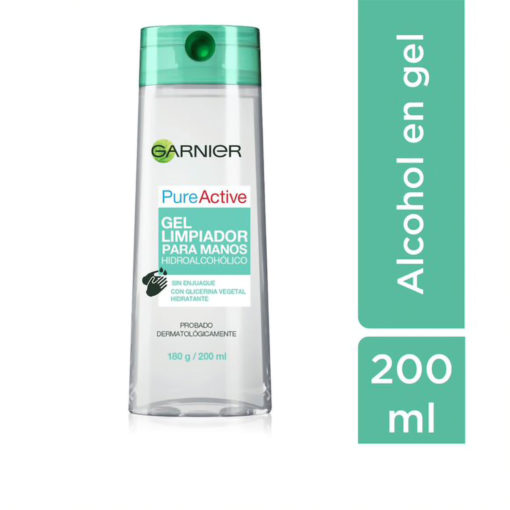 Gel limpiador de Manos Garnier  Pure Active X 200 Ml - Imagen 2