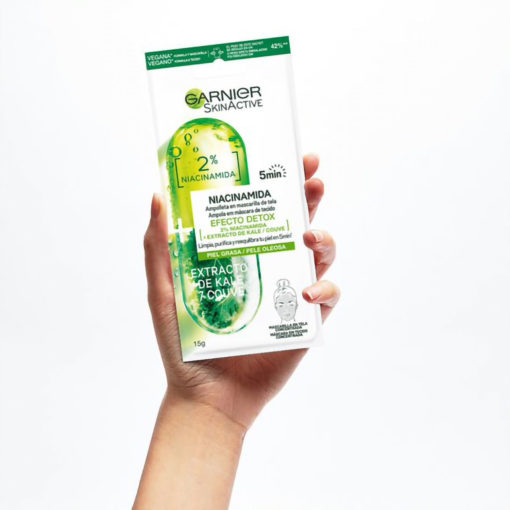 Ampolla en Mascarilla Garnier Reafirmante  X 15 Gr