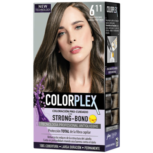 Tintura Permanente en Kit Colorplex  6.11 X 1 U
