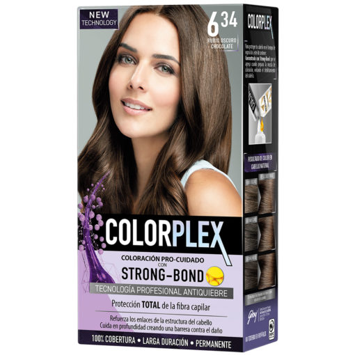 Tintura Permanente en Kit Colorplex  6.34 X 1 U