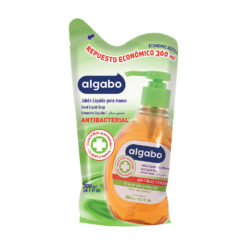 Jabón Líquido Antibacterial Repuesto Algabo   X 300 Ml
