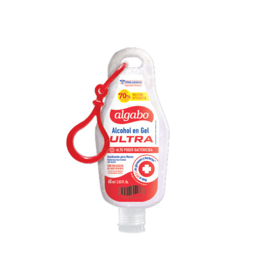 Alcohol en Gel Pocket Algabo  Ultra 70% X 60 Ml