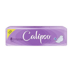 Toallas femeninas Calipso  Normal con Alas X 8 U