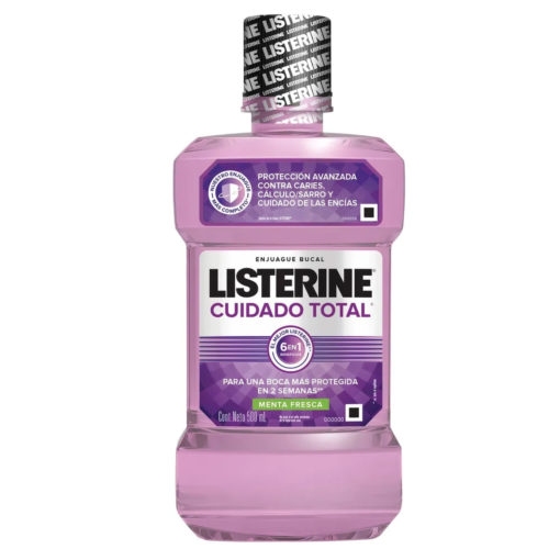 Enjuague Bucal Listerine Cuidado Total  X 500 Ml