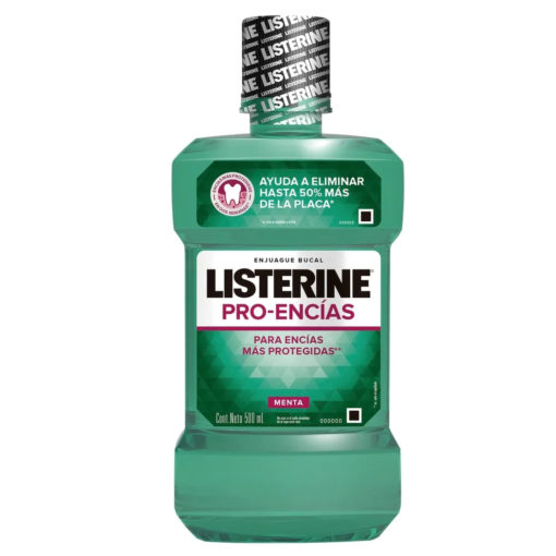 Enjuague Bucal Listerine Pro-Encías  X 500 Ml