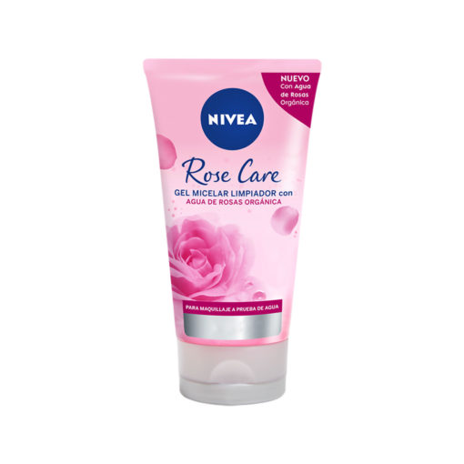 Gel Limpiador Facial Micelar Nivea Rose Care  X 150 Ml