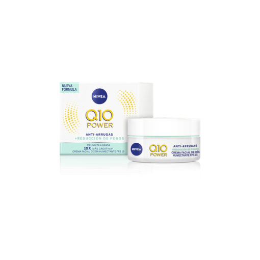 Crema Facial de Día Q10 Anti-edad Nivea Q10  X 50 Ml - Imagen 3