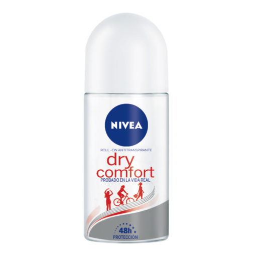 Desodorante Antitranspirante Roll On Nivea Dry Comfort  X 50 Ml
