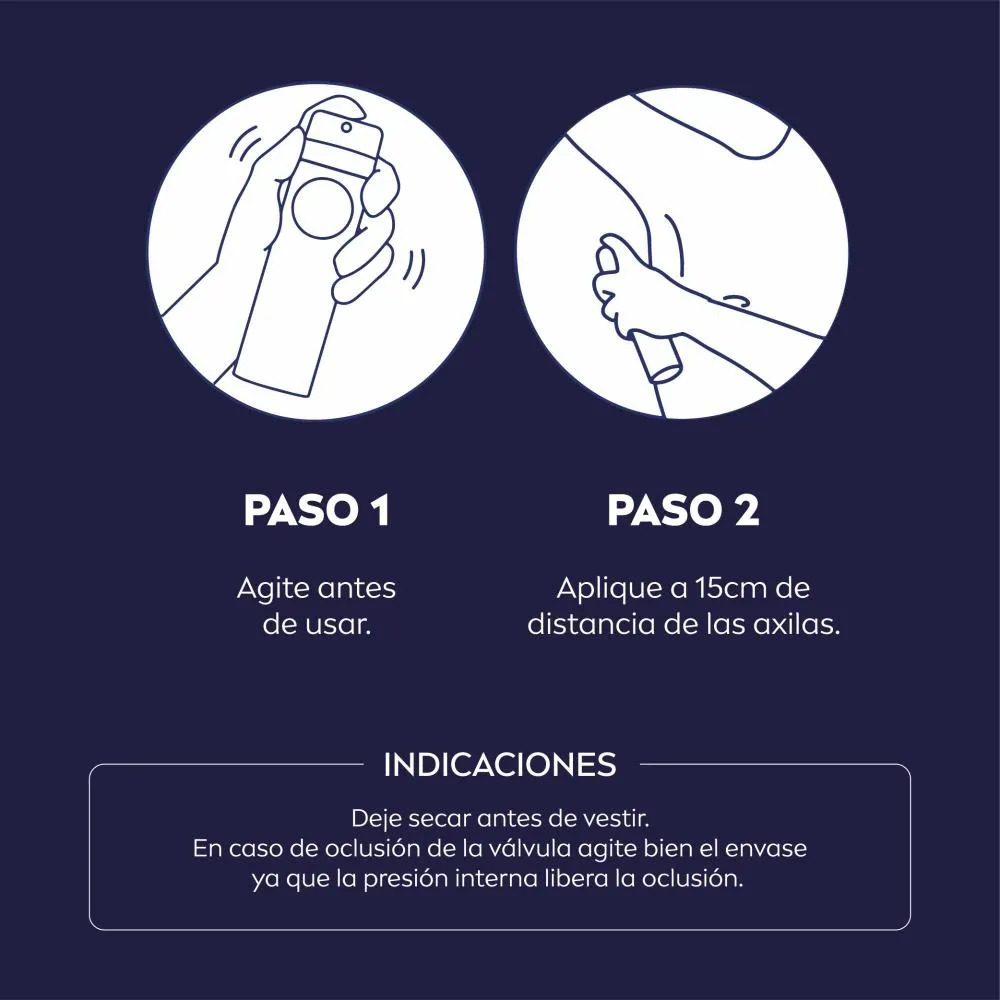 Desodorante Antitraspirante Spray Nivea Men Dry Impact X 150 Ml - Imagen 2