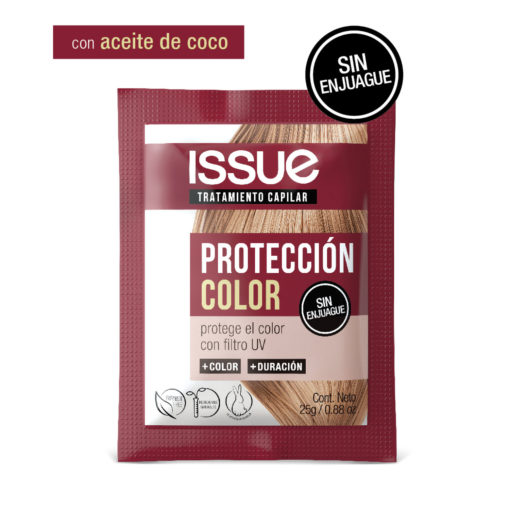 Máscara Capilar Issue Protección Color 25 Gr X 24 U