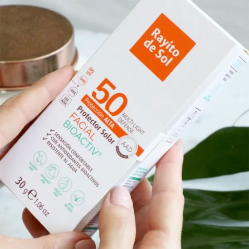 Protector solar Facial Rayito de Sol Bioactiv FPS 50 X 30 Gr - Imagen 2