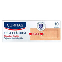 Apositos Curitas  Tela Elástica X 10 U