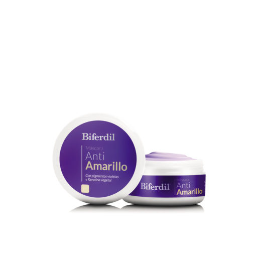Máscara Capilar Biferdil Anti Amarillo  X 150 Ml - Imagen 2