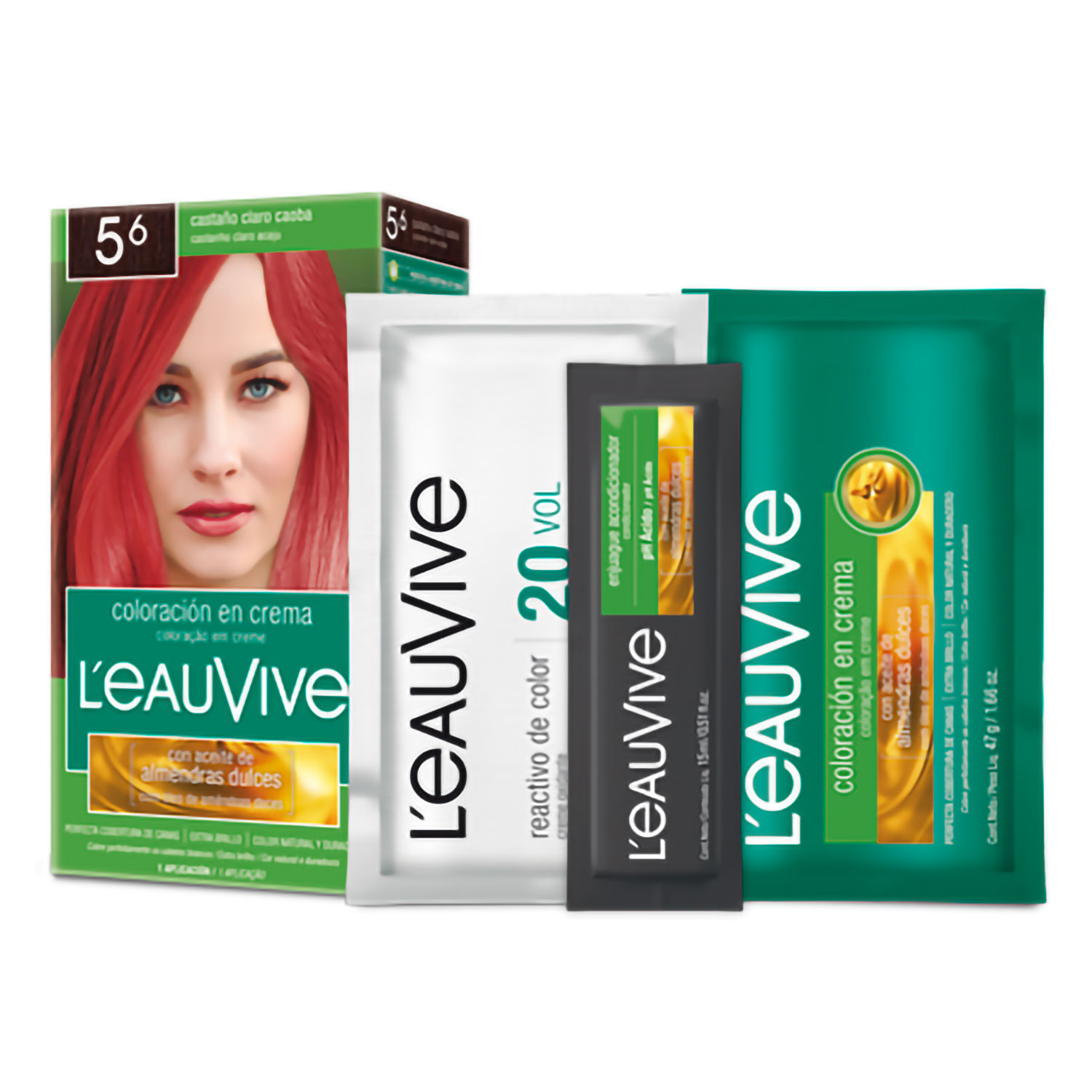 Tintura Permanente en Kit L'eau Vive 5,6 X 1 U - Imagen 2