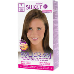 Tintura Permanente en Kit Silkey Policrom sin Amoníaco 7 X 1 U