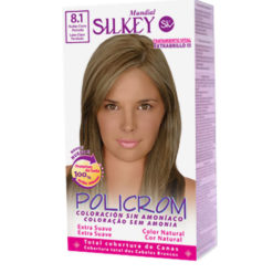 Tintura Permanente en Kit Silkey Policrom sin Amoníaco 8,1 X 1 U