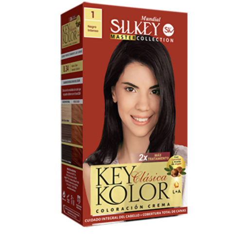 Tintura Permanente en Kit Silkey Key Color Master Collection 1 X 1 U