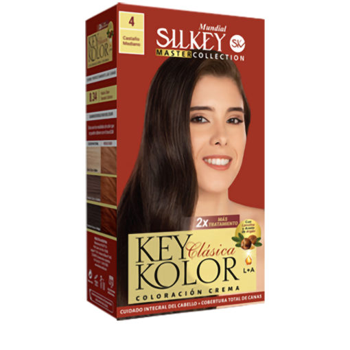 Tintura Permanente en Kit Silkey Key Color Master Collection 4 X 1 U