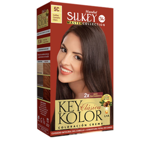 Tintura Permanente en Kit Silkey Key Color Master Collection 5C X 1 U