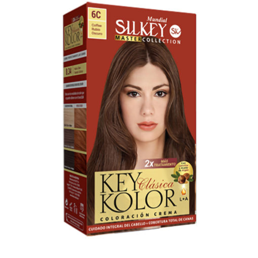 Tintura Permanente en Kit Silkey Key Color Master Collection 6C X 1 U