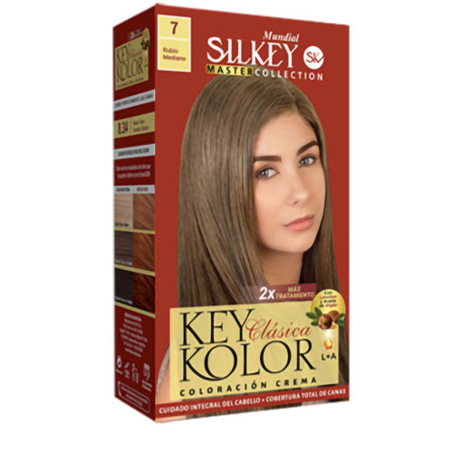 Tintura Permanente en Kit Silkey Key Color Master Collection 7 X 1 U