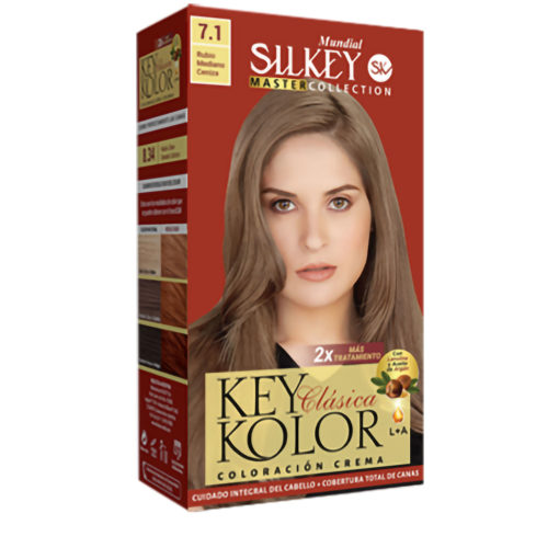 Tintura Permanente en Kit Silkey Key Color Master Collection 7,1 X 1 U