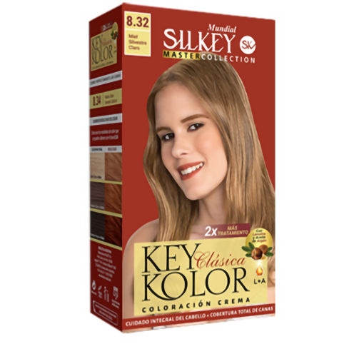 Tintura Permanente en Kit Silkey Key Color Master Collection 8,32 X 1 U