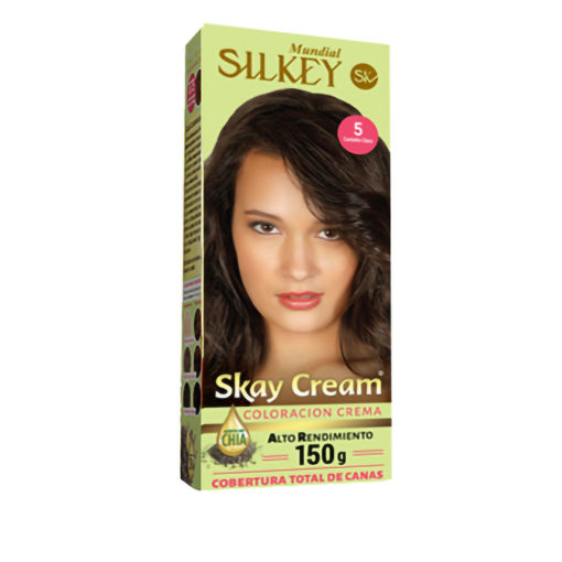Tintura Permanente en Kit Silkey Skay Cream 5 X 1 U