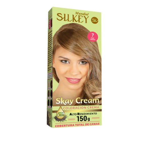 Tintura Permanente en Kit Silkey Skay Cream 7 X 1 U