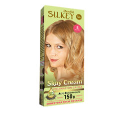 Tintura Permanente en Kit Silkey Skay Cream 8 X 1 U