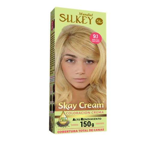 Tintura Permanente en Kit Silkey Skay Cream 9,1 X 1 U