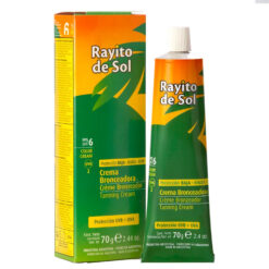 Crema Bronceadora Rayito de Sol   X 70 Gr